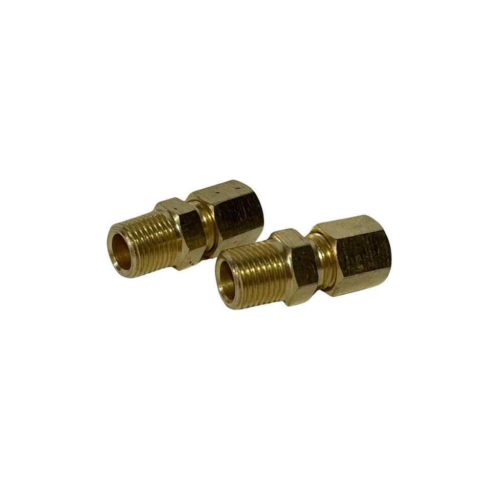 BRASS FITTINGS 3/16", 2-PACK