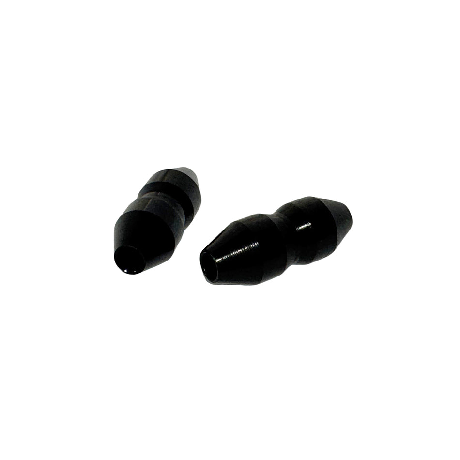 CABLE CLAMP BLACK ALUM 2PK KIT