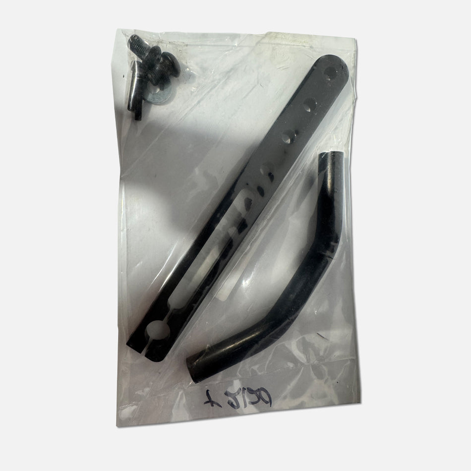 DRIVER BUBBLE BRACKET ALUM BLK